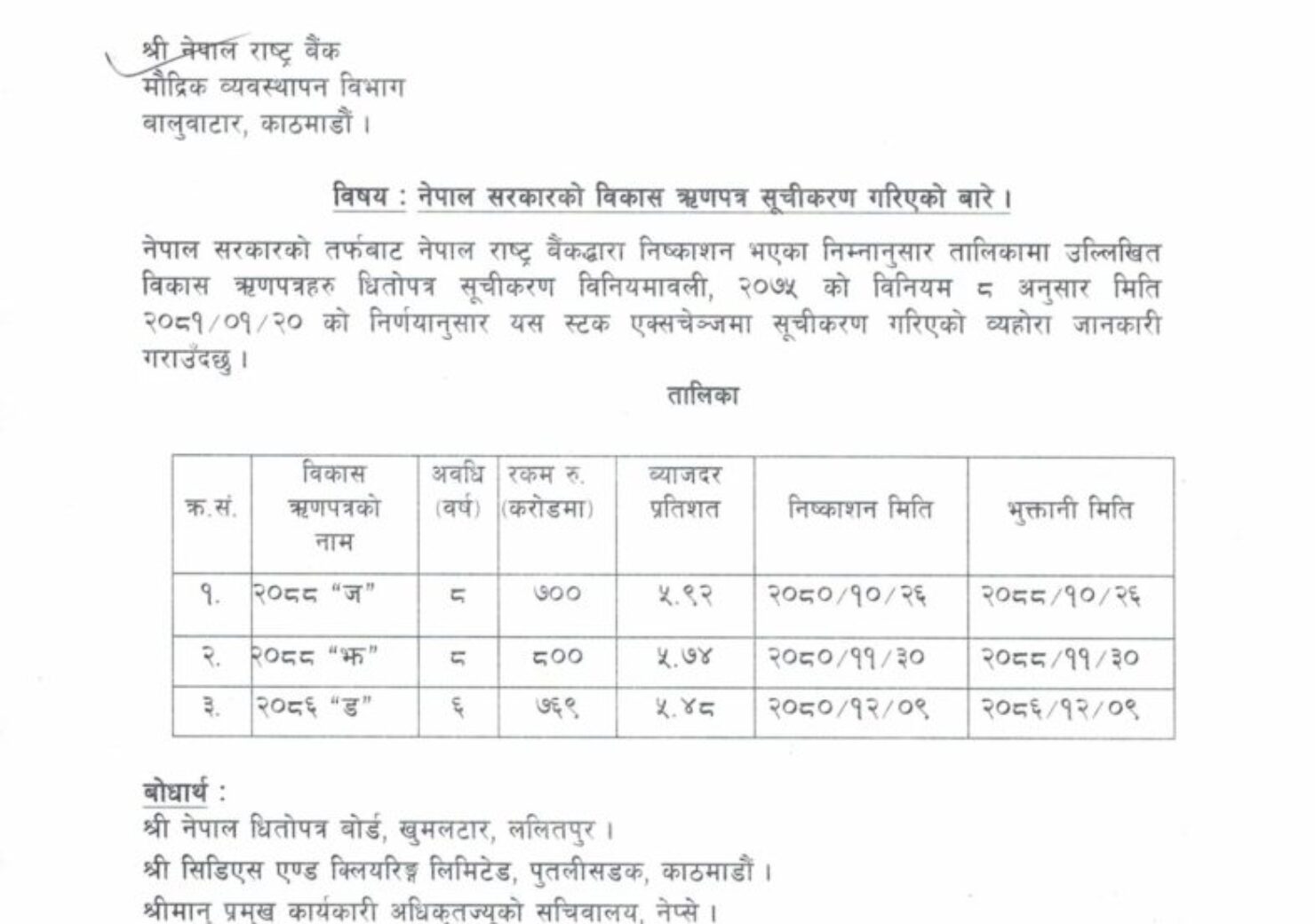 Bikas Rinpatra